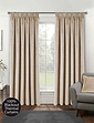 Oxford Total Blackout Velvet Curtains - Cream