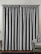 Oxford Total Blackout Velvet Curtains - Grey