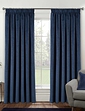 Oxford Total Blackout Velvet Curtains - Navy