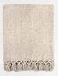 Darcy Chenille Throw - Grey