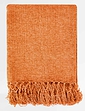 Darcy Chenille Throw - Terracotta