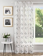 Oasis Embroidered Voile Panel - Grey