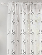 Oasis Embroidered Voile Panel - Grey