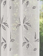 Oasis Embroidered Voile Panel - Grey