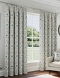 Cotswold Jacquard Total Blackout Curtains - Blue