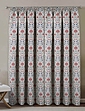 Cotswold Jacquard Total Blackout Curtains - Wine