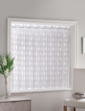 Milan Lace Folding Blind - White