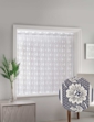 Milan Lace Folding Blind - White