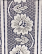 Milan Lace Folding Blind - White