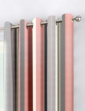 Whitworth Eyelet Lined Curtains - Blush