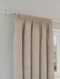 Dallas Total Blackout Weave Curtains - Natural