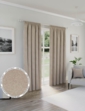 Dallas Total Blackout Weave Curtains - Natural