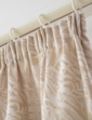 Botanic Chenille Jacquard Curtains - Cream