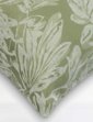 Botanic Chenille Filled Cushion - Green