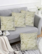 Botanic Chenille Filled Cushion - Green