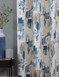 Bamford Lined Eyelet Curtains - Cobalt