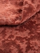 Richmond Cut Velvet Eyelet Curtains - Terracotta