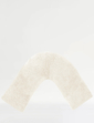 Downland Teddy Fleece V Pillow - Cream