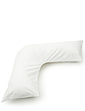 Superfine 200 Count Percale Poly Cotton V Pillowcase - White