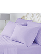 Plain Dyed Napguard Flannelette Pillowcase - Lilac