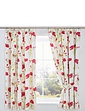 Vantona Poppies Lined Curtains - Multi