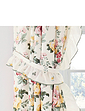 English Flowers Lined Curtains - Multi