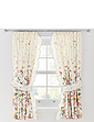 English Flowers Lined Curtains - Multi