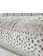 Snow Leopard Bolster - Grey