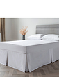 Belledorm 200 Thread Count Plain Fitted Vallance Sheet - White