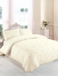 Sophie Embroidered Quilt Cover Set - Cream