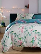 Bird Garden Quilt Cover Set - Teal