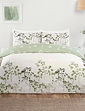 Shadow Stems Quilt Cover - Green