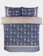Eleanor Quilt Cover Set - Navy