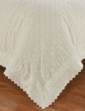 Richmond Broderie Quilt Cover Set - Cream