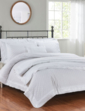 Richmond Broderie Quilt Cover Set - White