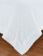 Richmond Broderie Quilt Cover Set - White