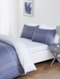 Hudson Quilt Cover Set - Navy