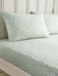 Tess Fitted Sheet Set - Green