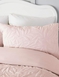 Luana Quilt Cover Set - Blush Pink