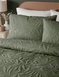 Luana Quilt Cover Set - Green