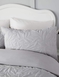 Luana Quilt Cover Set - Silver