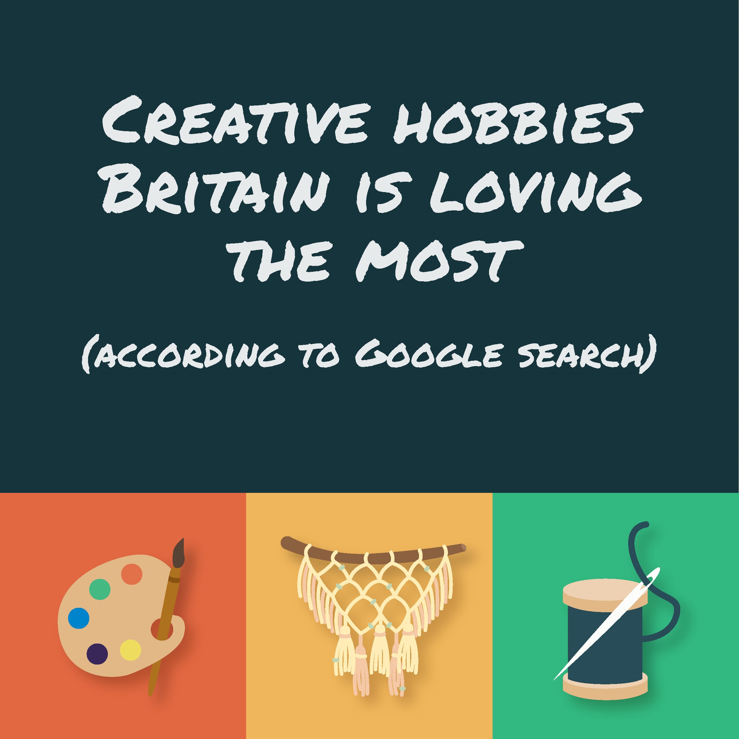 Creative hobbies Britain is loving the most