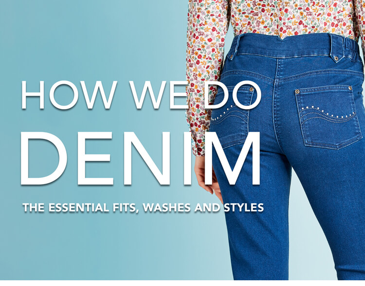 Chums, Men's, Comfort Fit Elasticated Waist Drawcord Denim Trouser Jeans