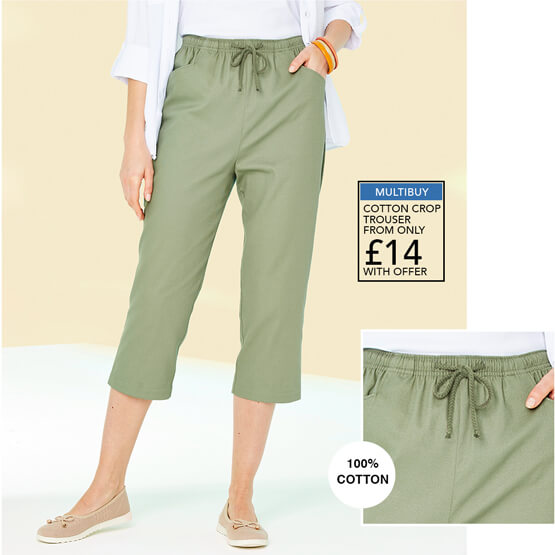 Cotton Crop Trouser