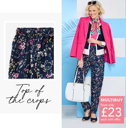 Viscose Print Trouser - LT194