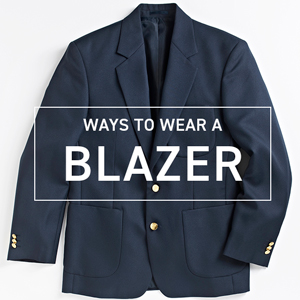 How to wear a blazer