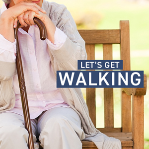 How to walk with a walking stick