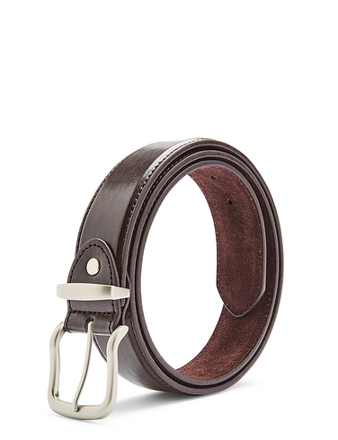 1.5 Inch Bonded Leather Belt