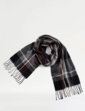 Checked Scarf Teal