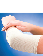 Rheumatend Copper Elbow Support White